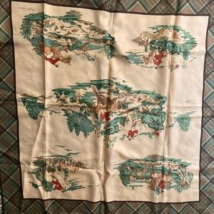 100% Ralph Lauren silk scarf